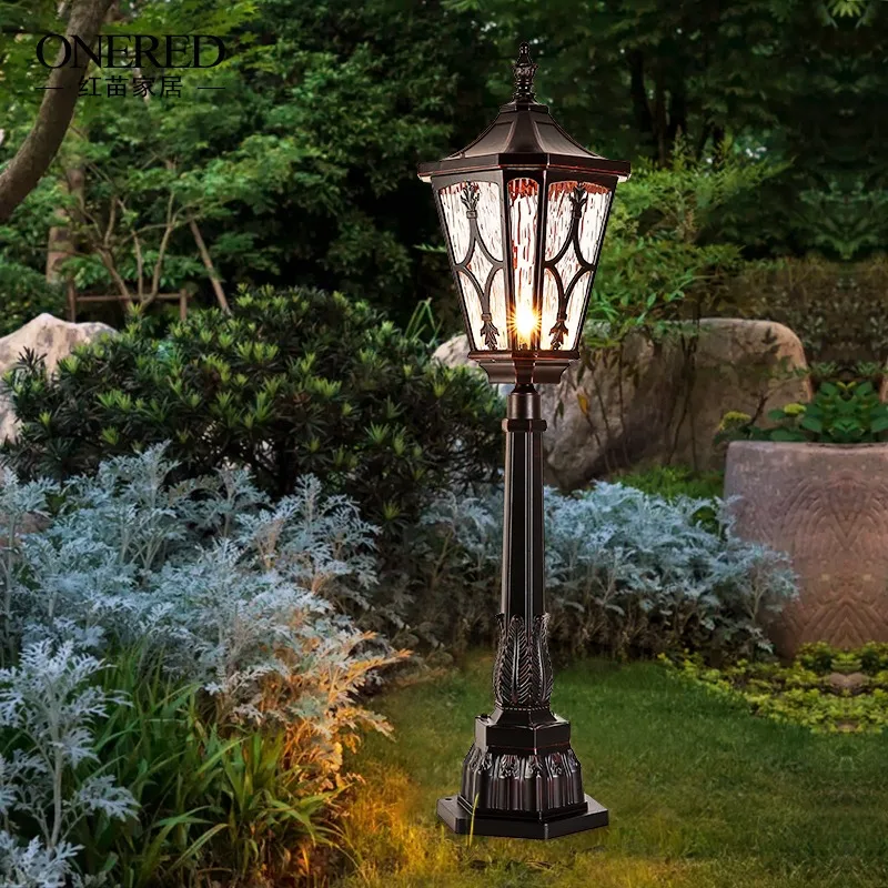 European outdoor waterproof lawn lamp Outdoor garden lamp Landscape lamp Villa garden grass design Garden  Street