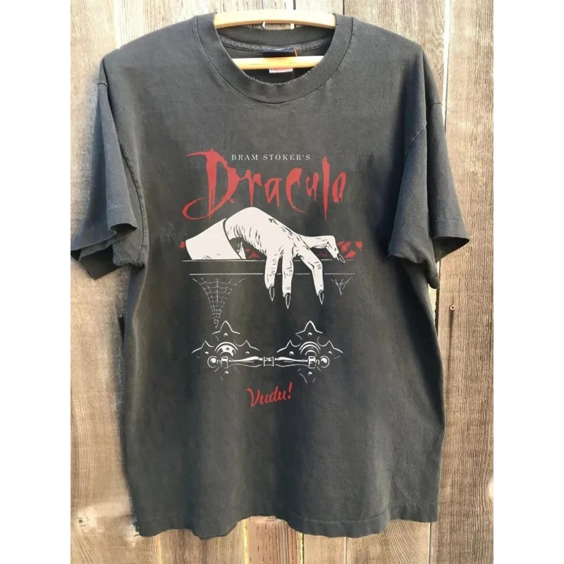 Dracula T-shirt: Gothic Horror Movie Women's Summer New Retro Unisex Y2K Casual T-shirt