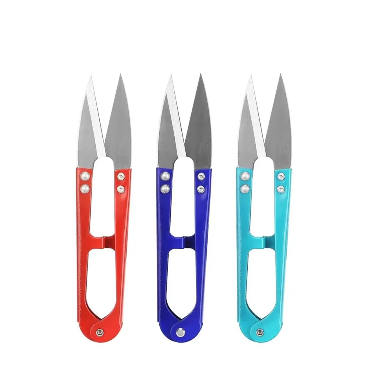 1pc Sewing Scissors U Shape Scissors Embroidery Cross-stitch Thread Cutter Yarn Tailor Scissors Fabric Sewing Accessories