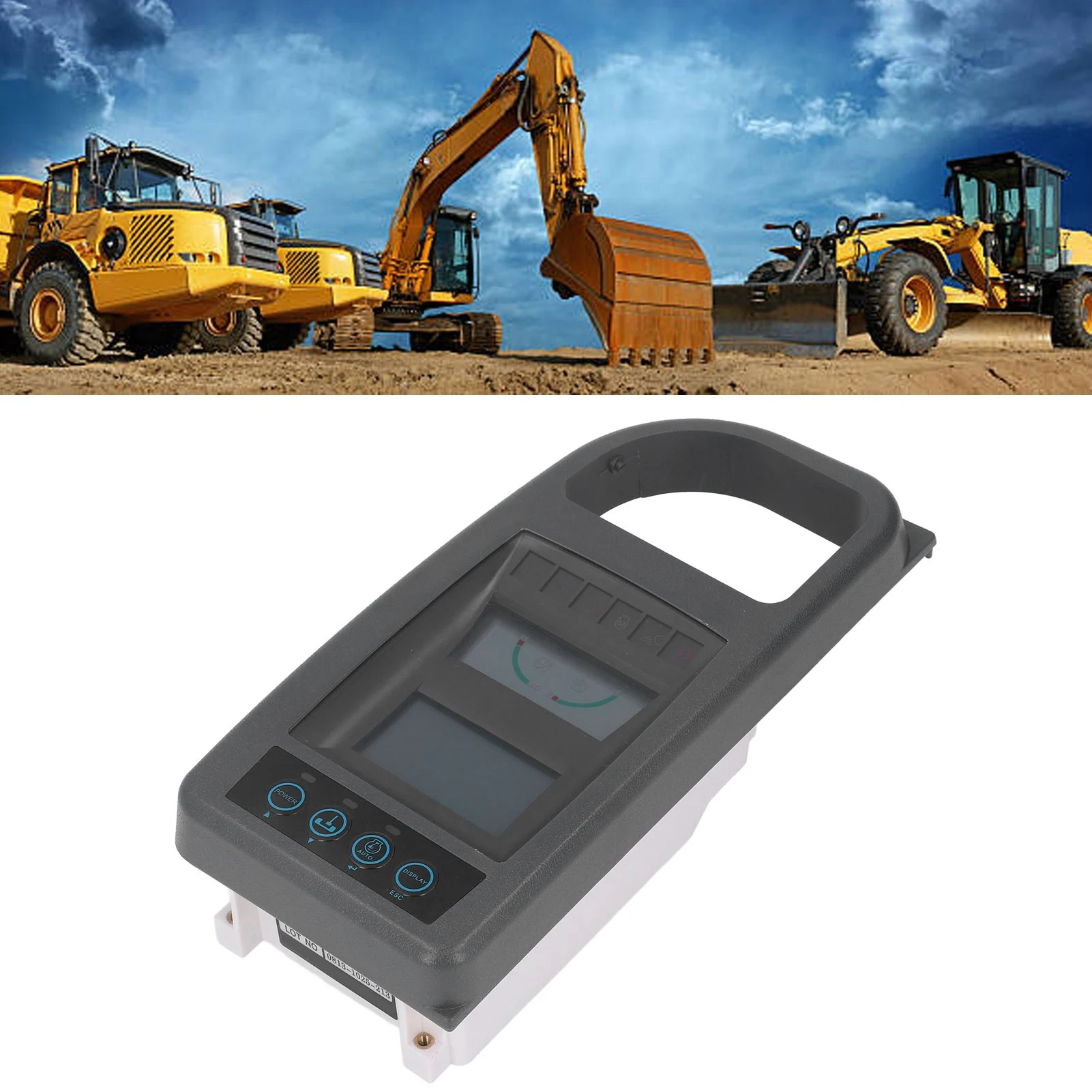 Pannello di controllo strumenti LCD 539‐00048G Accessori per escavatore con chiave flessibile per PC per Daewoo Doosan SOLAR DH220 7 539‐00048G