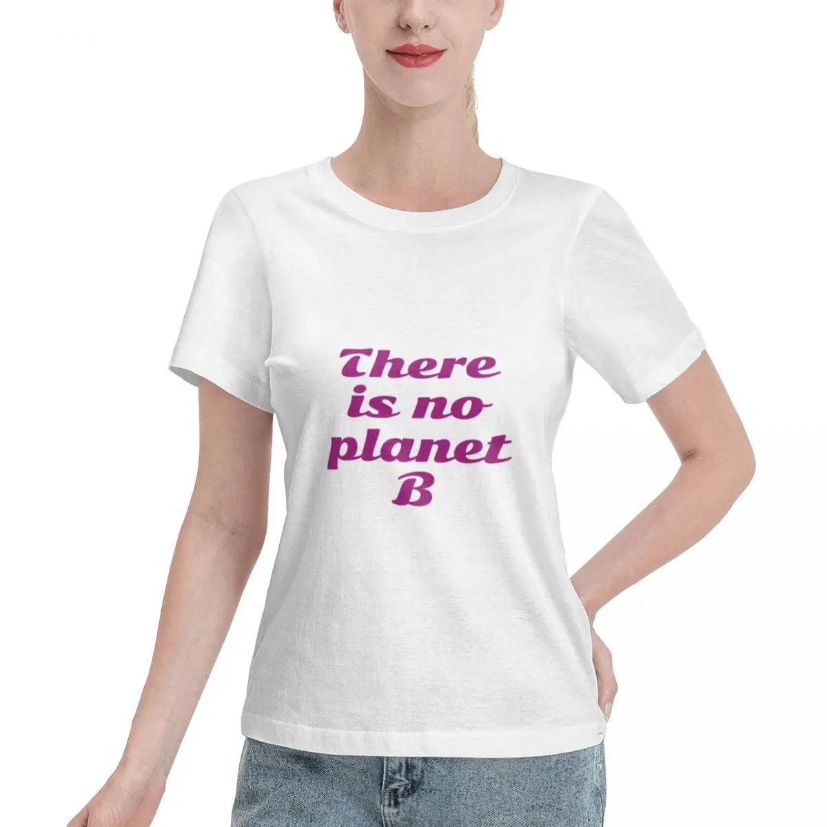 Top Rated PLANET B 14 Women's T-shirt Fairycore Sport Casual Top