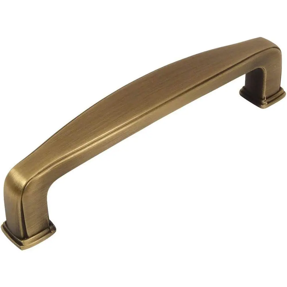

3 Antique Brass Cabinet Handle Pull with 76mm Hole Centers