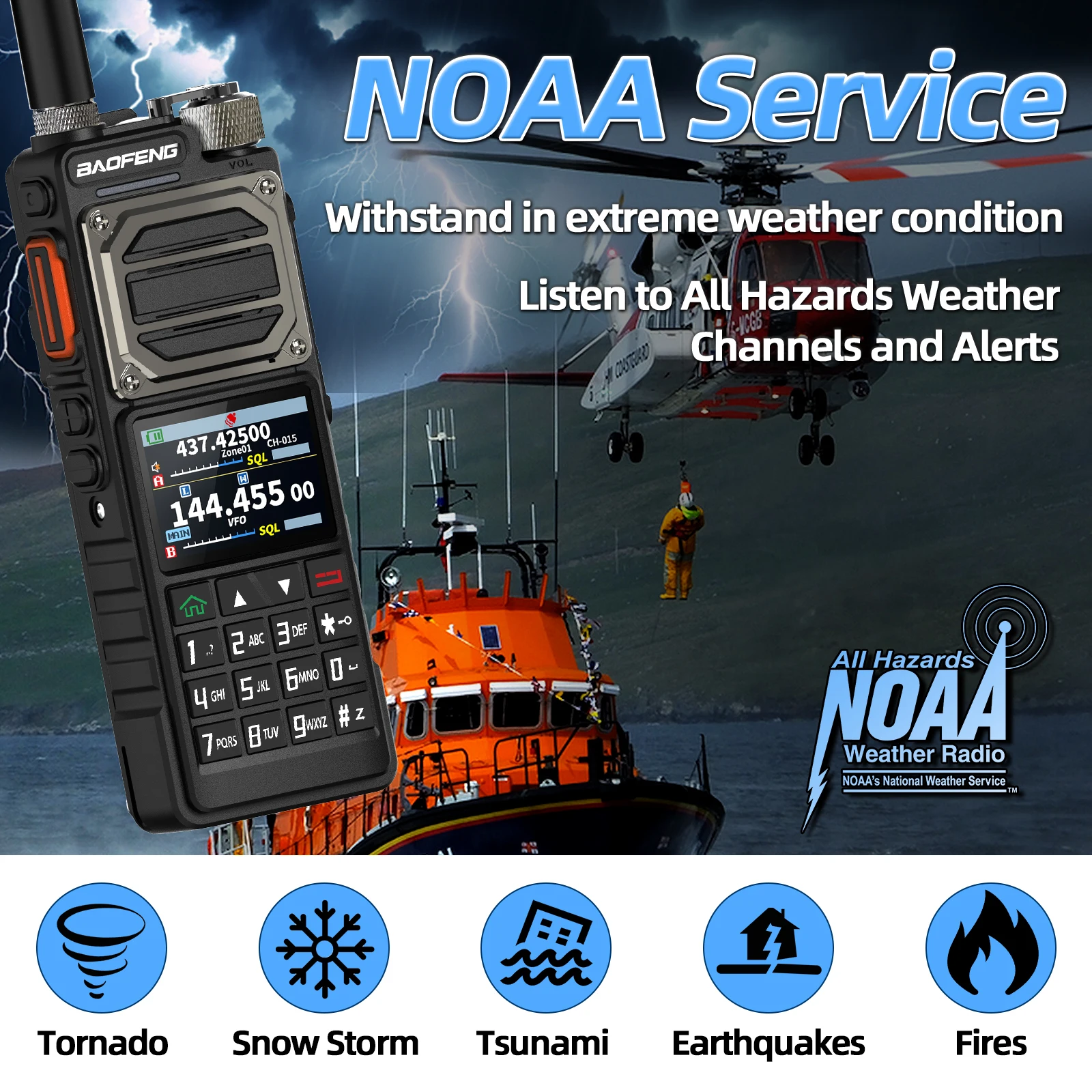 BAOFENG UV-25 PRO GPS Walkie Talkie 10W Multi Band 1000CH Ładowarka Type-C 5200mAh dla UV-5R Radioamatorów Dwukierunkowe Radio Ham do Polowania