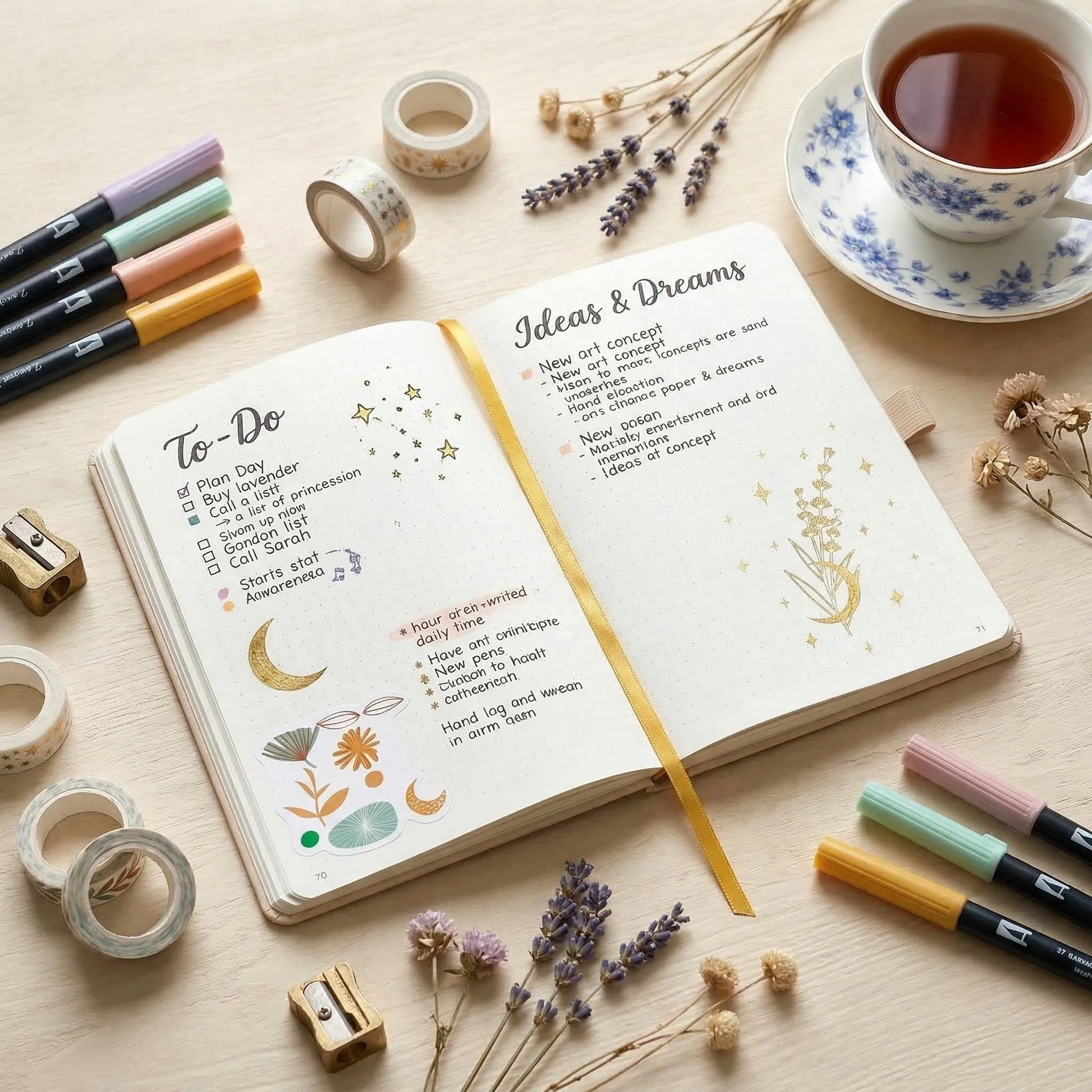 Sketch Journal Hardcover 160gsm Heavy Paper Artist Drawing Notebook 160 Numbered Pages Lay Flat Sketchbook