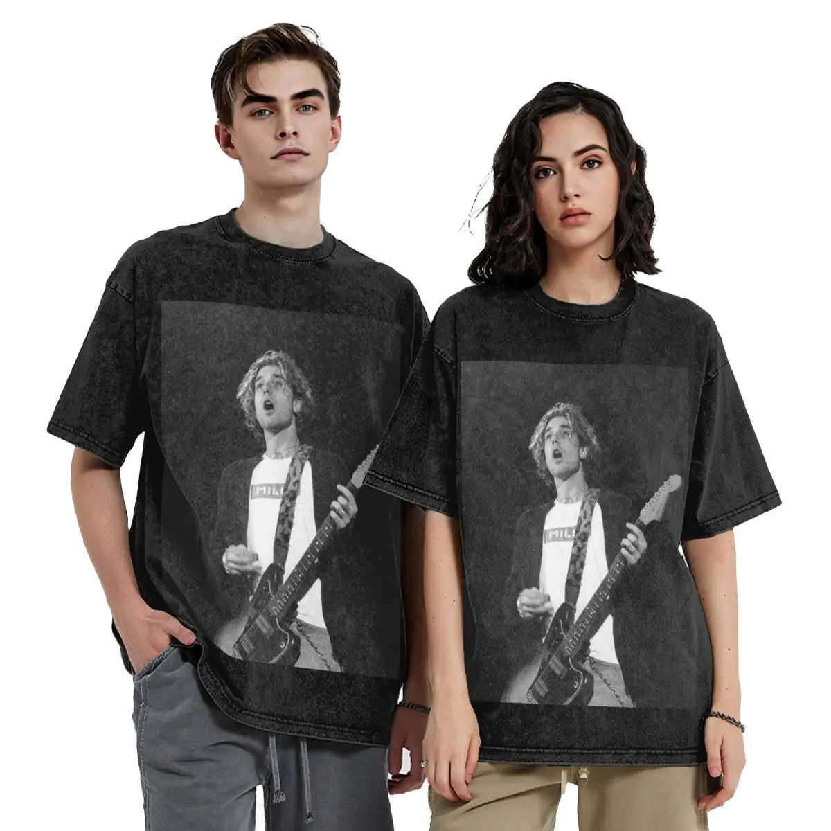 

Gavin Rossdale BW Photograph T-Shirt hippie clothes graphic t shirt vintage funny shirt cotton oversized t shirts for men