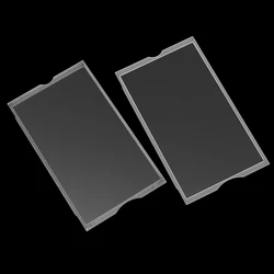 For PSP 1000 2000 3000 LCD Screen Display Glass Plastic Mirror Screen Lens Front Shell Protective Cover Game Accessories