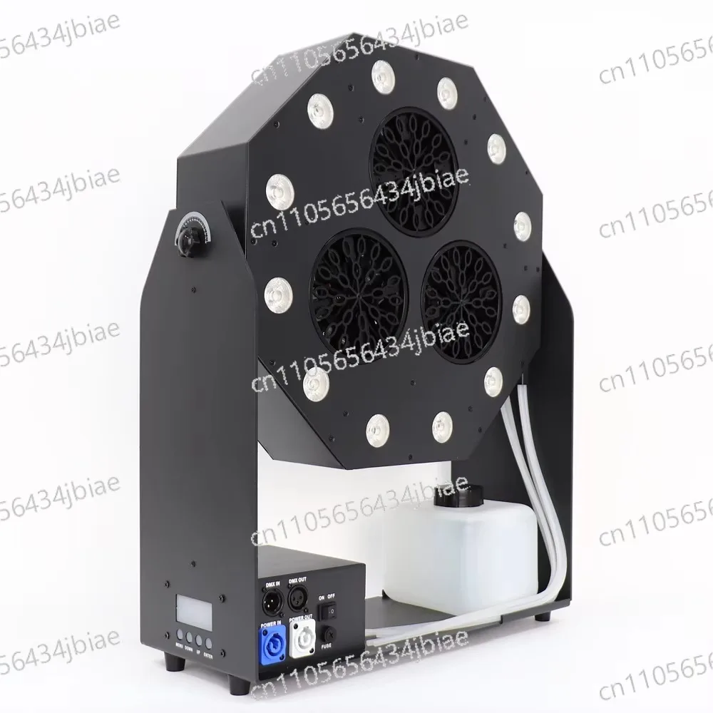 120W Bubble Machine Remote Control LED DMX512 Bubble Sprayer Stage Effect Equipment For DJ Event Kids Party Wedding