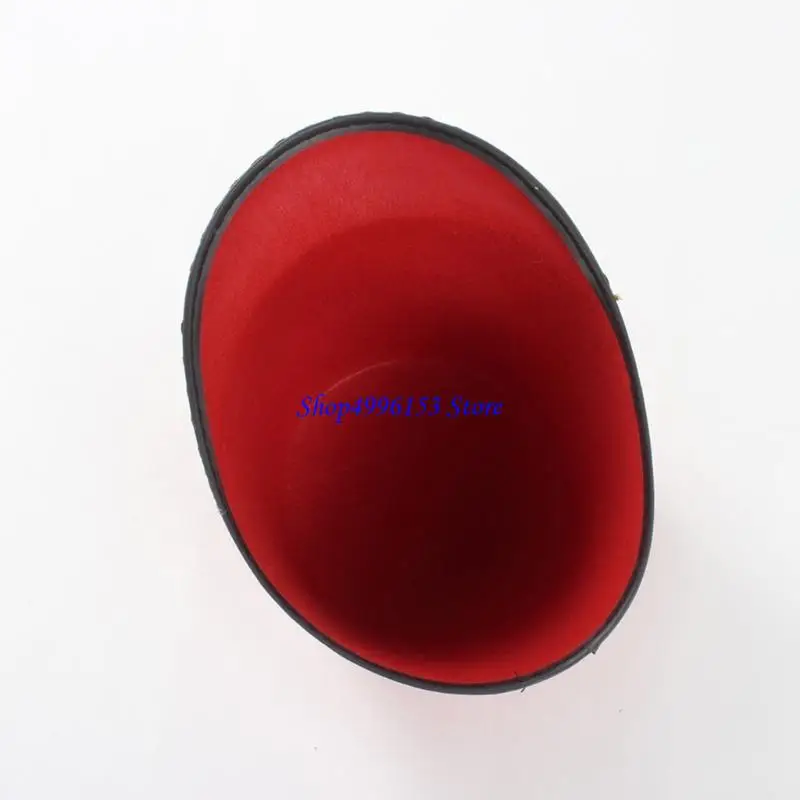 Q0KE Cosplay Guard Britain Hat Knight Top Hat Cowboy Show Vintage Hat Unisex