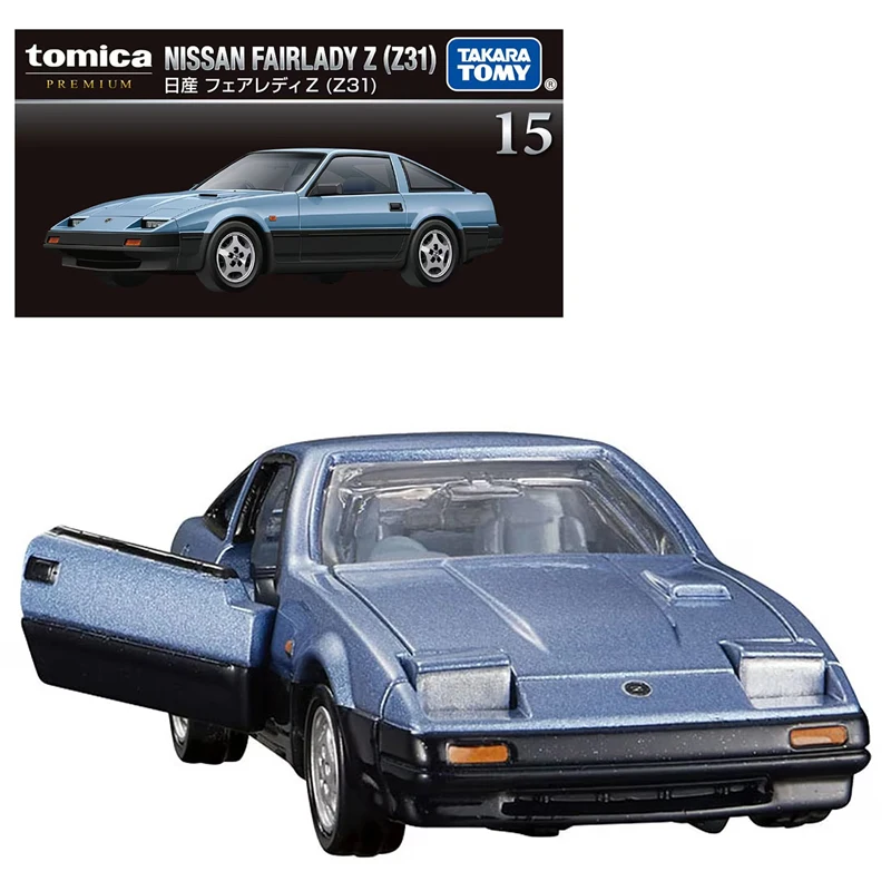 Takara Tomy Tomica Premium 15 Nissan Fairlady Z (Z31) Auto Legering Motorvoertuig Diecast Metaal Model Kinderen Kerstcadeau Speelgoed voor Jongens