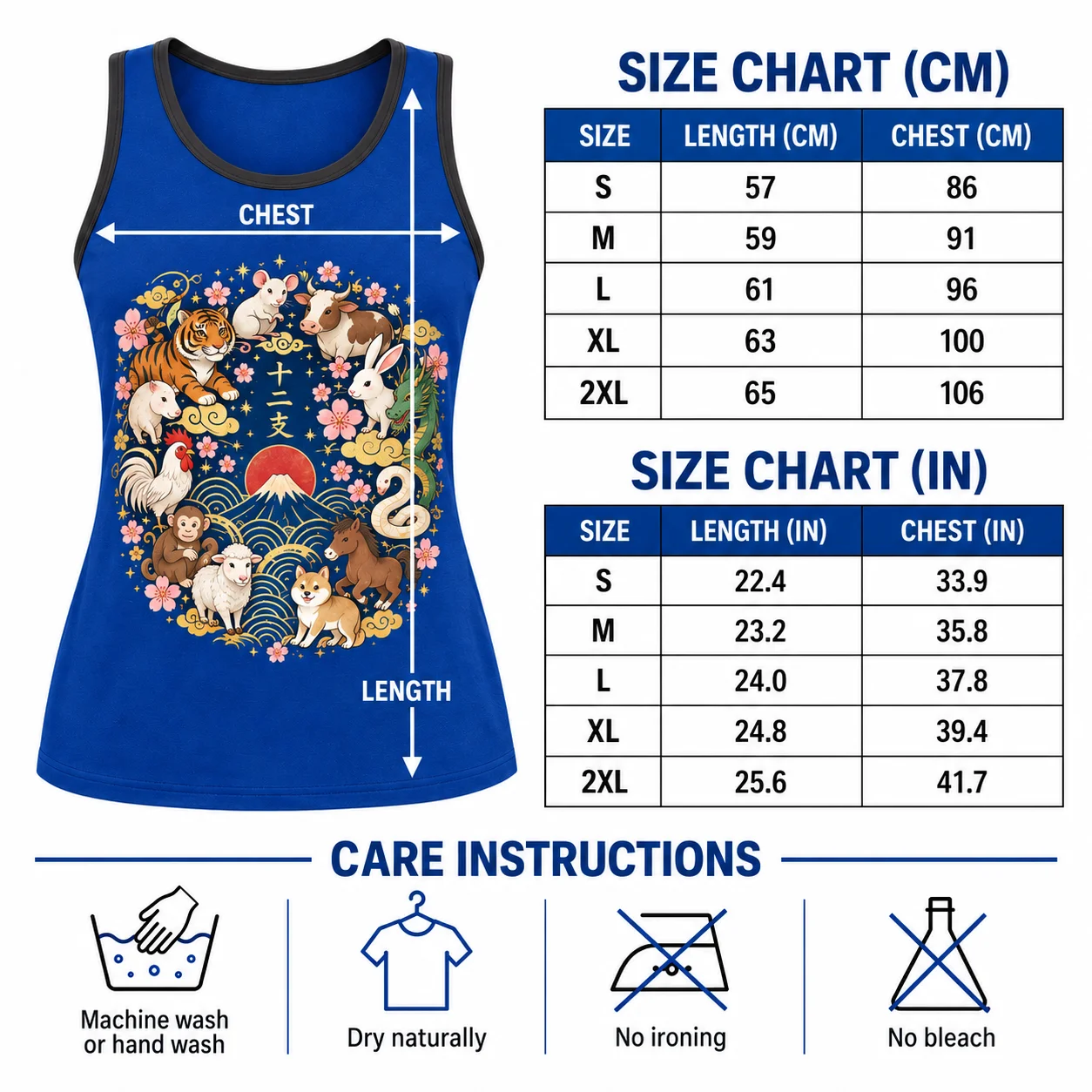 12 Chinese Zodiac Women's Tank Top Soft Milk Silk Sleeveless Shirt Casual Fitness Vest Animal Signs Daily Summer Wear Top Styles