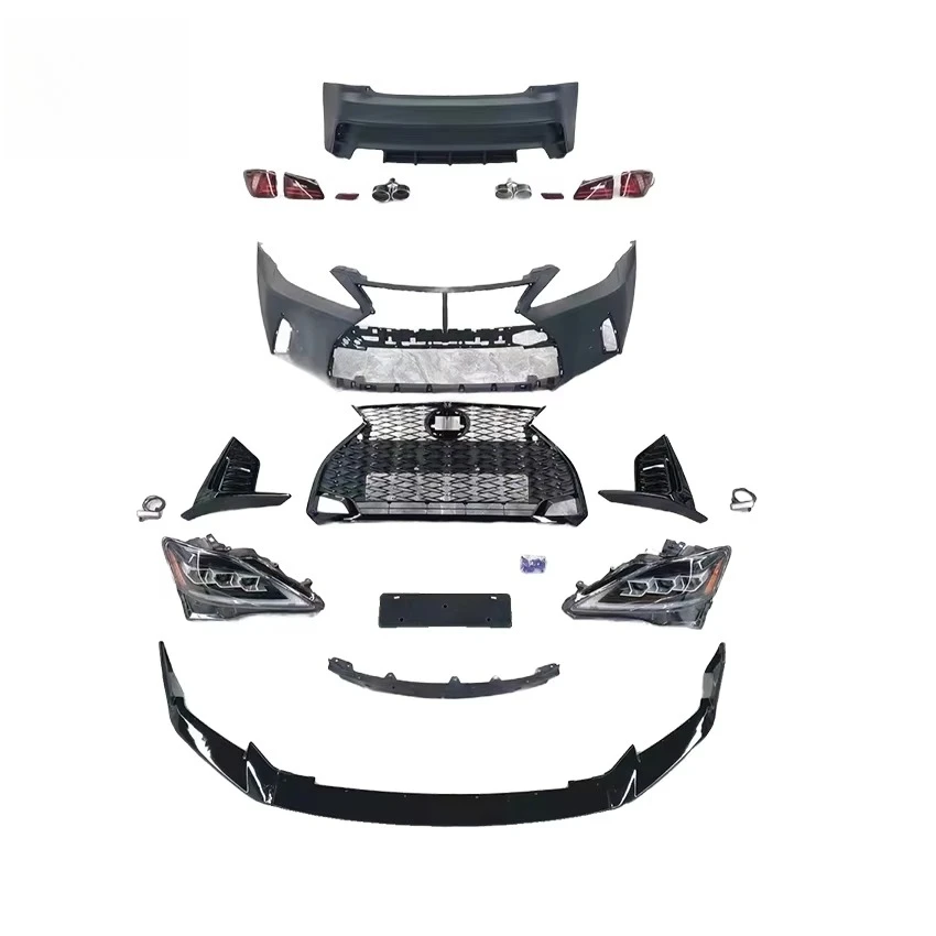 

Modified Part Grille Headlamp Taillamp Front Rear Bumper Body Kit for Lxus Is 2006 2007 2008 2009 2010 2012 2012 up 2021