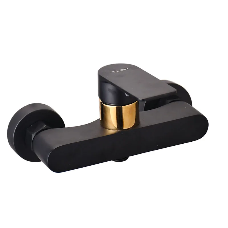 OEM Novo Conjunto de Chuveiro e Misturador Preto para Banheiro, Artigos Sanitários