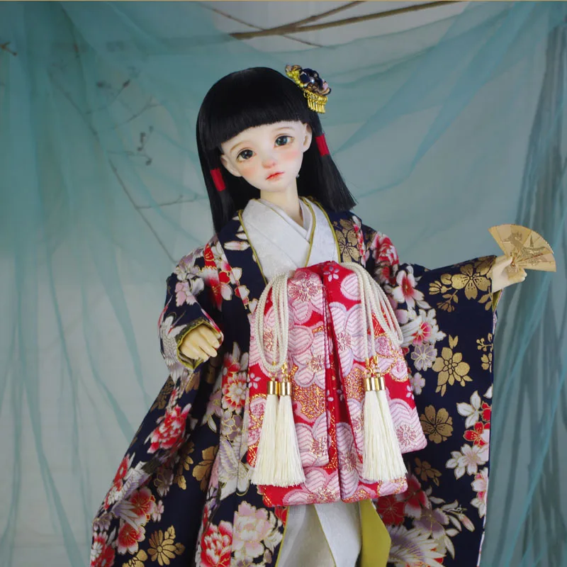 1/4 1/3 scala Costume antico BJD vestiti giapponese Oiran Kimono vestito per MSD SD13 grande ragazza POPO68 zio bambola accessori C2225