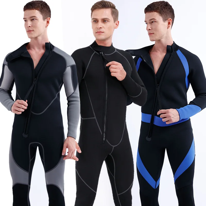 Wetsuit 3mm neoprene one-piece wetsuit wetsuit wetsuit surfing suit heattech coldproof