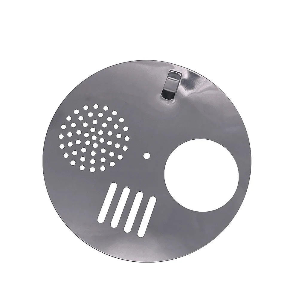 300 Pieces Large Stainless Steel Beehive Entrance Discs 12.5cm Diameter Beehive Door for Honey Bee Nest Ventilation And Access