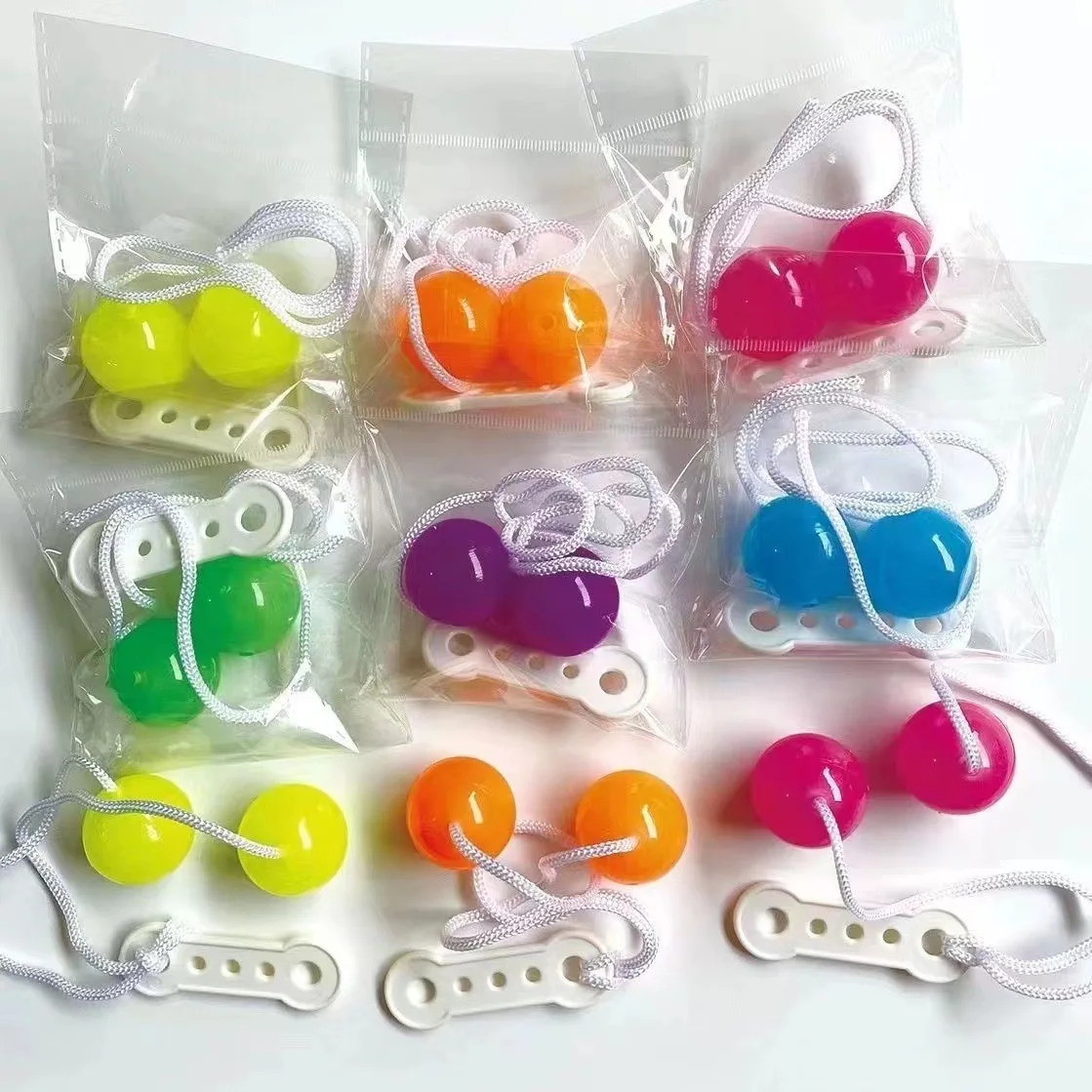 Imagem -04 - Pro-clackers Lato-lato Brinquedos para Crianças Clack Ball Brinquedo Latto Snap Ball Shake Impact Ball Tek-tek Não Luzes