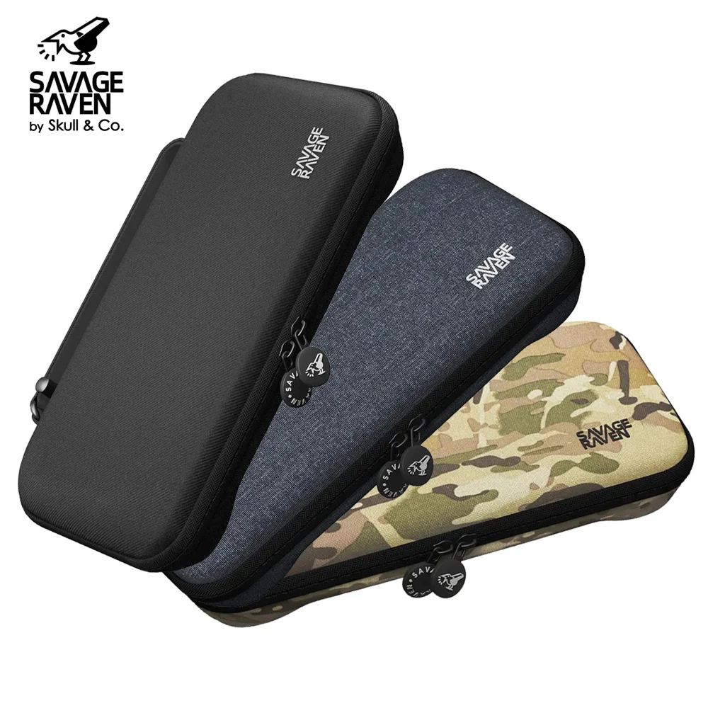 Savage Raven by Skull & Co. EDC Switch2 Carrying Case for Nintendo Switch 2 Portable Hard Shell Storage Bag for NS2 Game Console