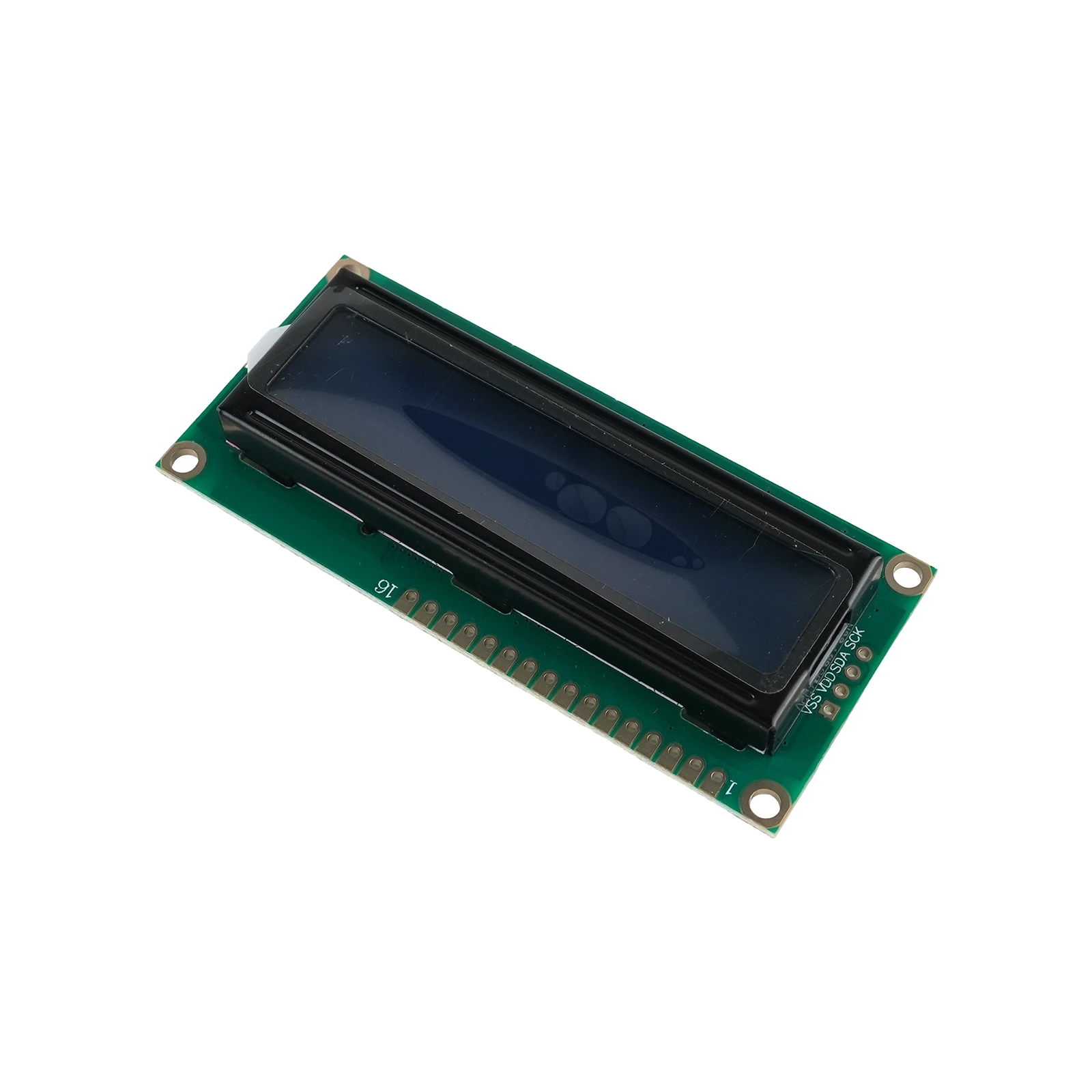LCD1602 16x2 Character LCD Display Module Blue Backlight 5V HD44780 Controller Compatible with Arduino Home Office Setup