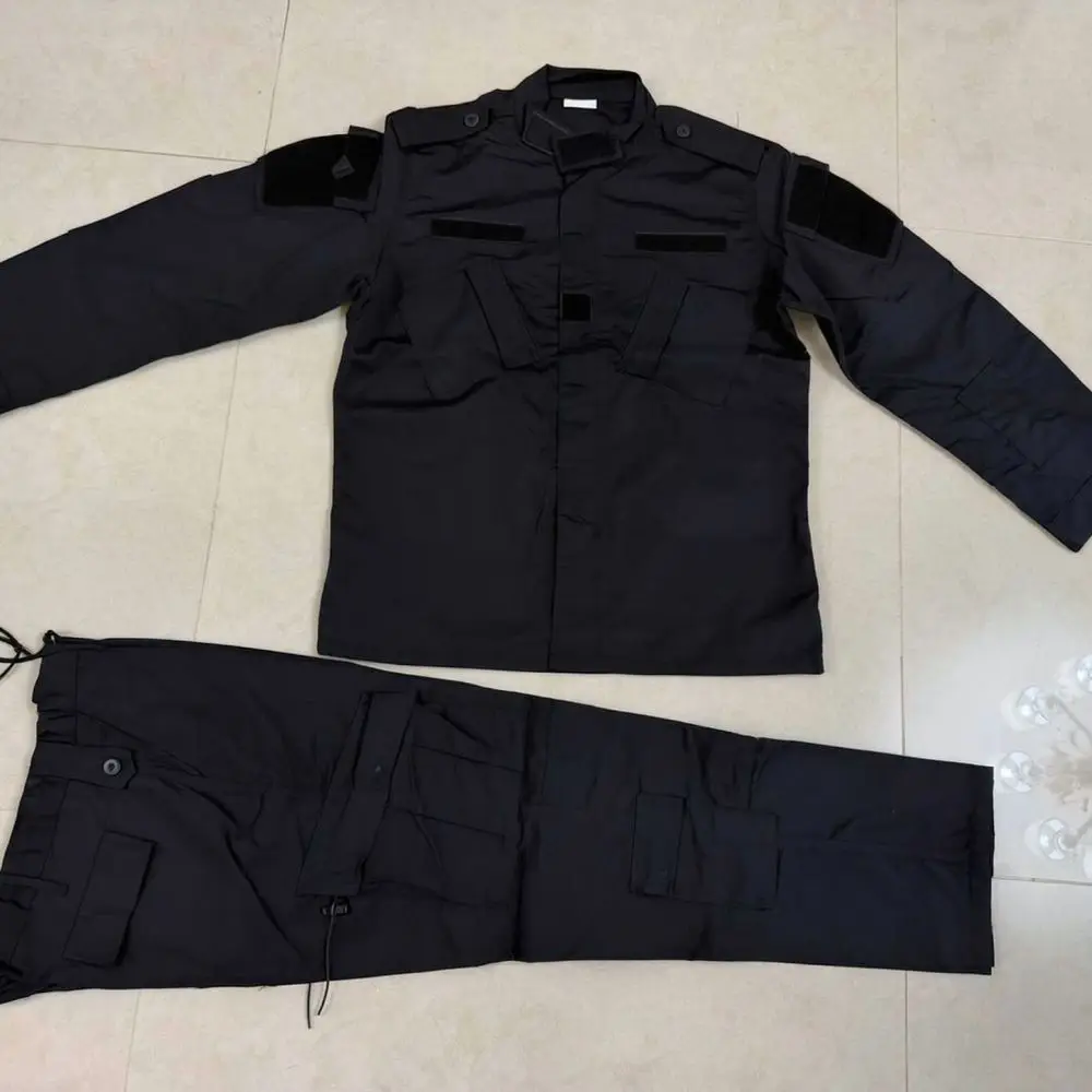 Tactical Camouflage Outfit Outdoor Combat Training Suit Breathable Wear Resistant Apparel For Hunting Fishing