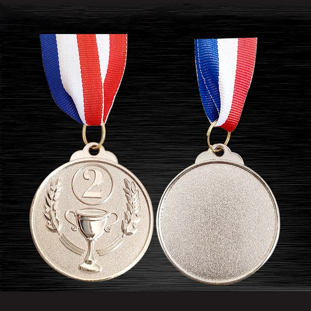 Gold Silver Bronze Medal Football Competition Game Prizes Trophy Children Sports Game Prize Awards for Sports Competition Games