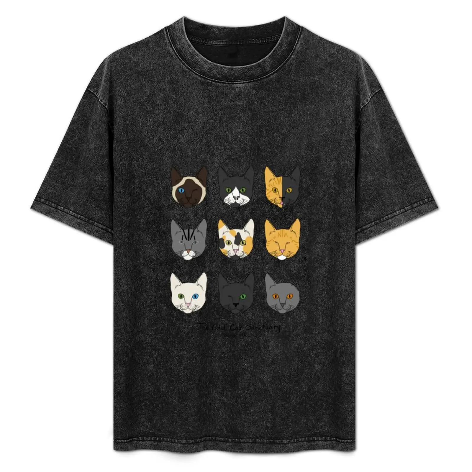 

Cats in Color T-Shirt Comfort Stretch Tee Shirt