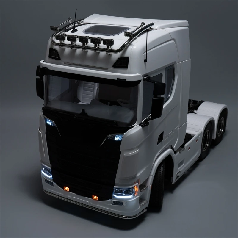 ضوء الذقن الجانبي لشاحنة مقطورة تاميا 1/14 770s نموذج Led Cbd-06f أجزاء نموذج سيارة لعبة [Tw]