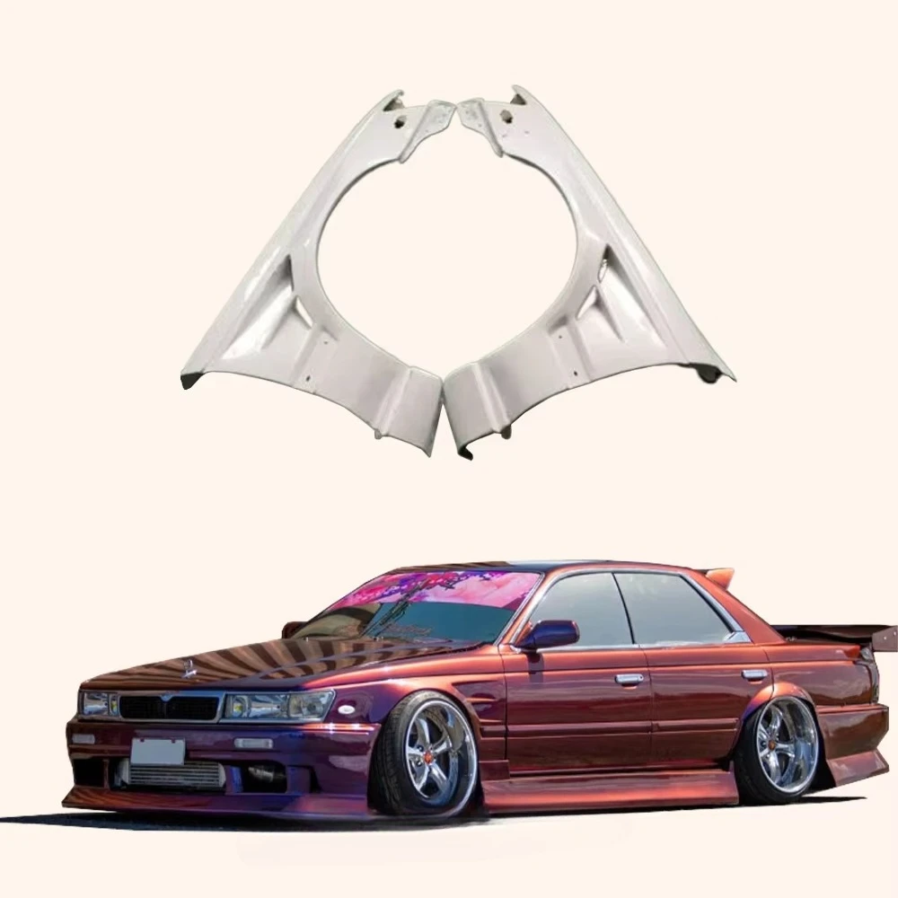 

For Nissan Laurel C33 4 Door Fiberglass Unpaint FRP Front Side Fender Flare Pair