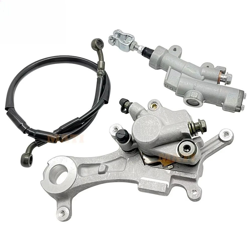 

M MATI-Pinza de freno trasero, manguera de cilindro maestro para Yamaha YZ125, YZ250, YZ450, WR250, WR450, 1C3-2580W-72-00, 17D-