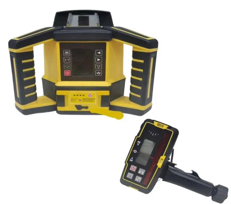 High accuracy digital display dual graded slope Green Rotary Laser Level for construction