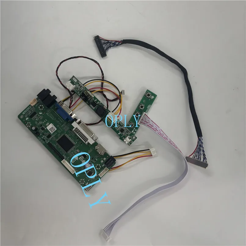 M.NT68676 HDMI-compatible Kit For LM215WF3-SLA1 LM215WF3(SL)(A1) 1920X1080 screen Controller board  DVI 30pin VGA LCD 21.5