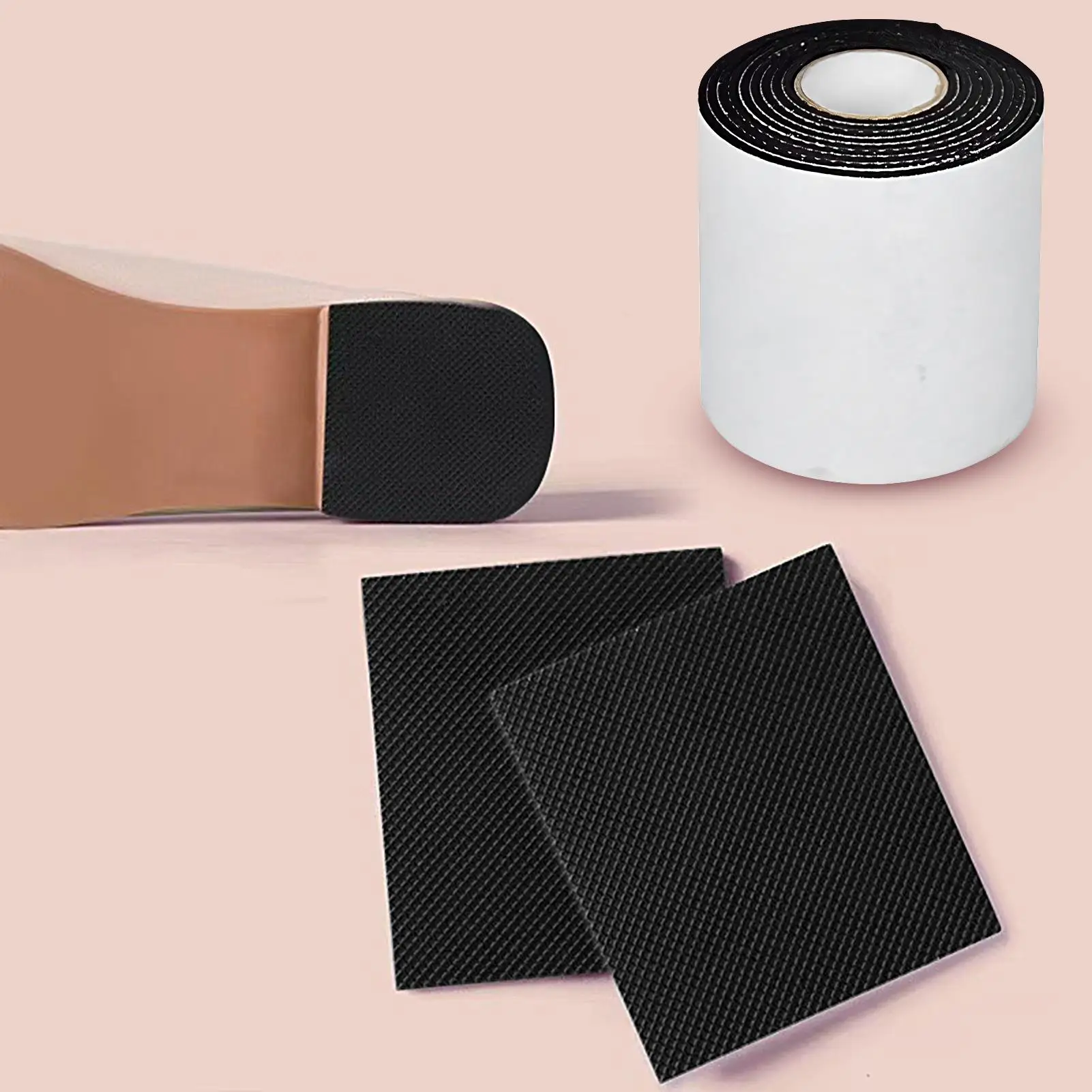 

Бесшумная лента для подошвы обуви, самоклеящиеся ручки на высоком каблуке, наклейки для предотвращения столкновений, проставки для ножек стула и стола, женская нижняя накладка для обуви