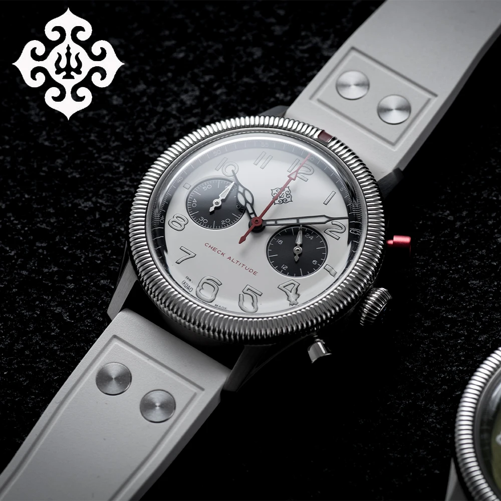 

2025 IXDAO Кварцевые часы Peregrine Time Series Часы-пилот Сапфировые часы из нержавеющей стали 100 м Водонепроницаемые часы Reloj hombre X10S