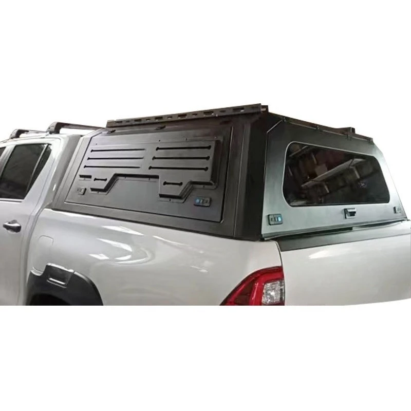 

Truck Bed Cover For Hilux Revo SR5 Rocco Removable Rear Canopy Tailgate Modification