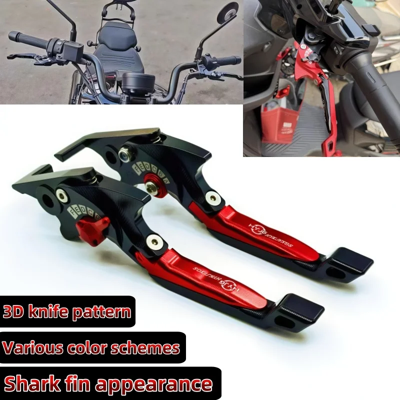 3D Brake Lever Set For Honda CBR 600 F2,F3,F4,F4i 1991-2007 CBF 600S 2004 Motorcycle Parts Foldable Adjustable Handle Levers