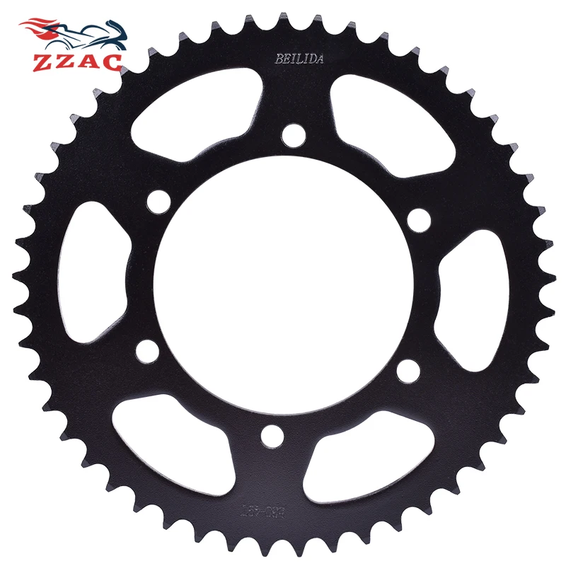 

530 49T Motorcycle Rear Sprocket Staring Wheel For Kawasaki ZZR400 ZX400 K1,K2,K3 ZZR 400 ZX 400