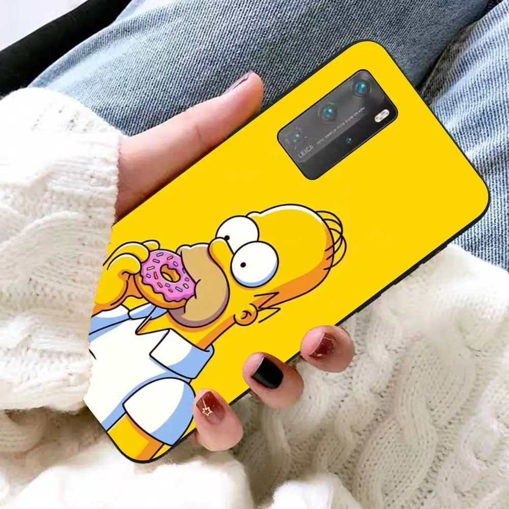 Funny Simpsons Family Phone Case For Huawei P 8 9 10 20 30 40 50 Pro Lite Psmart Honor 10 lite 70 Mate 20lite - view 5