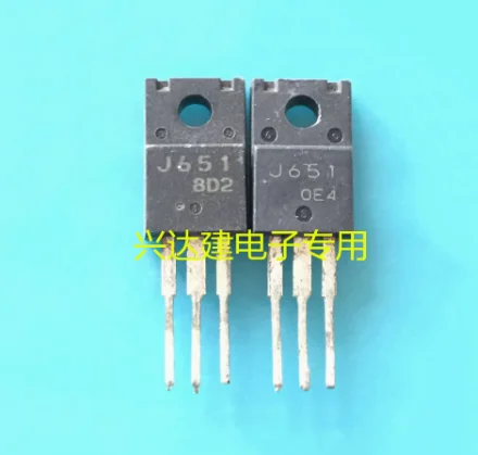 Used 5pcs J651 2SJ651 TO-220F Original disassembly