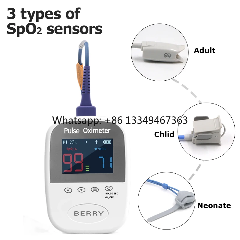 

Pediatric Handheld Pulse for Neonates Portable Electricity-Source Pulse