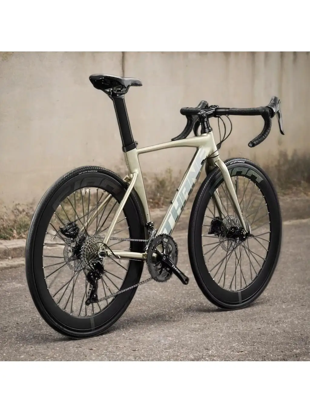 AliExpress NONE 700C Curved Handle Road Bicycle 27 Speed Oil Disc Brake Gravel Bike Ultralight Aluminum Alloy Frame Road Racing Bicicleta Aldult