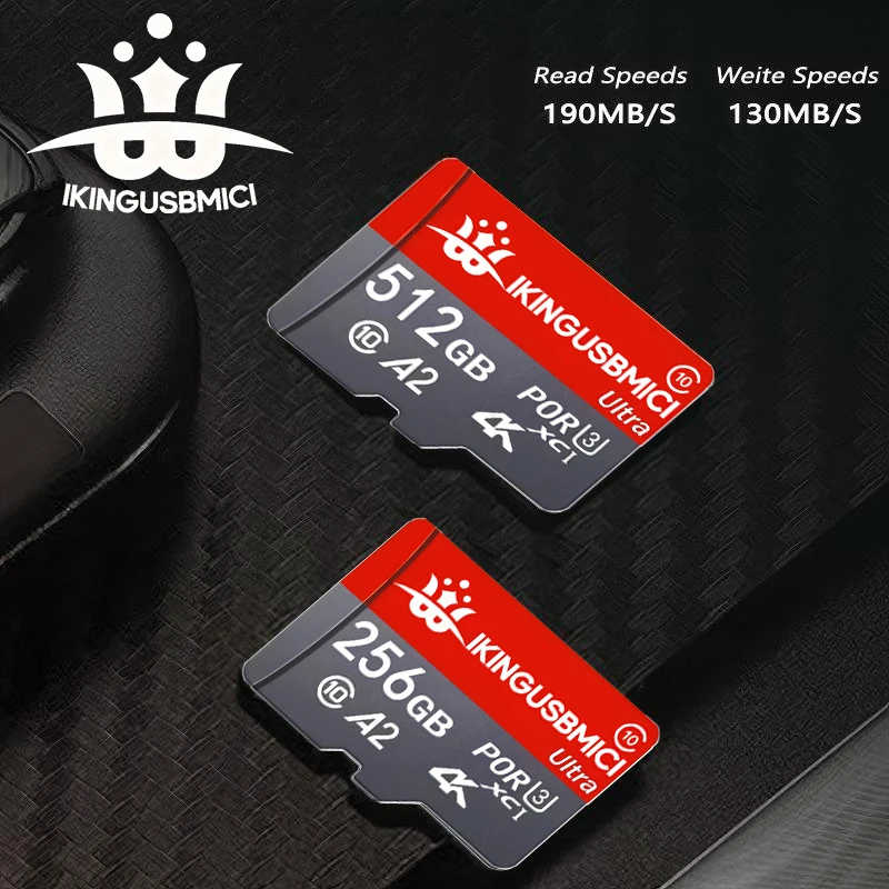 New TF Cards 64GB 128GB 256GB 32GB Micro TF SD Card Memory Card SD Cards for VR Headset/Mobile/MP3 Player/MP4 Player/Car DVR