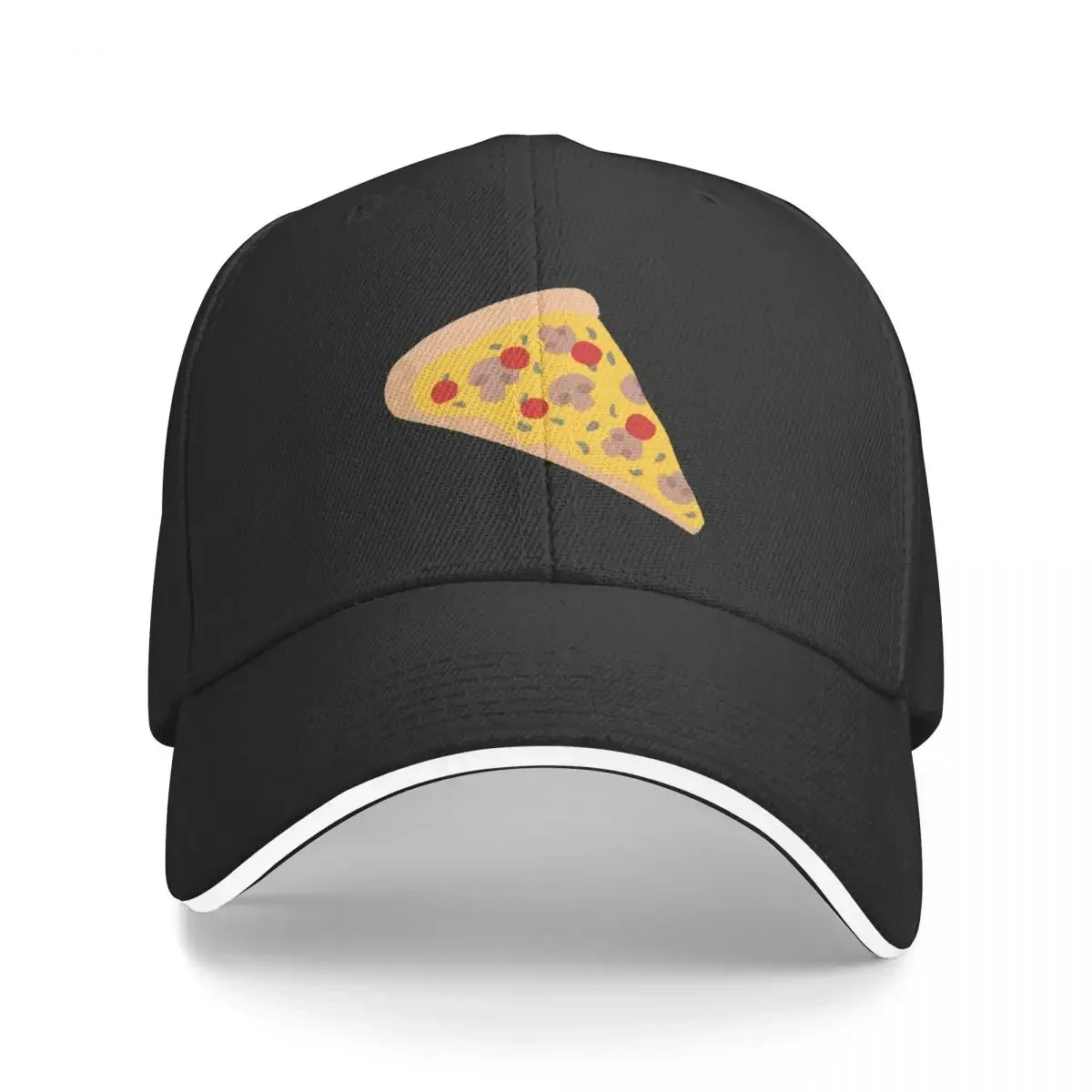 Mushroom Pizza Baseball Cap Hat Luxury Brand Rave Women's 2024 Men's