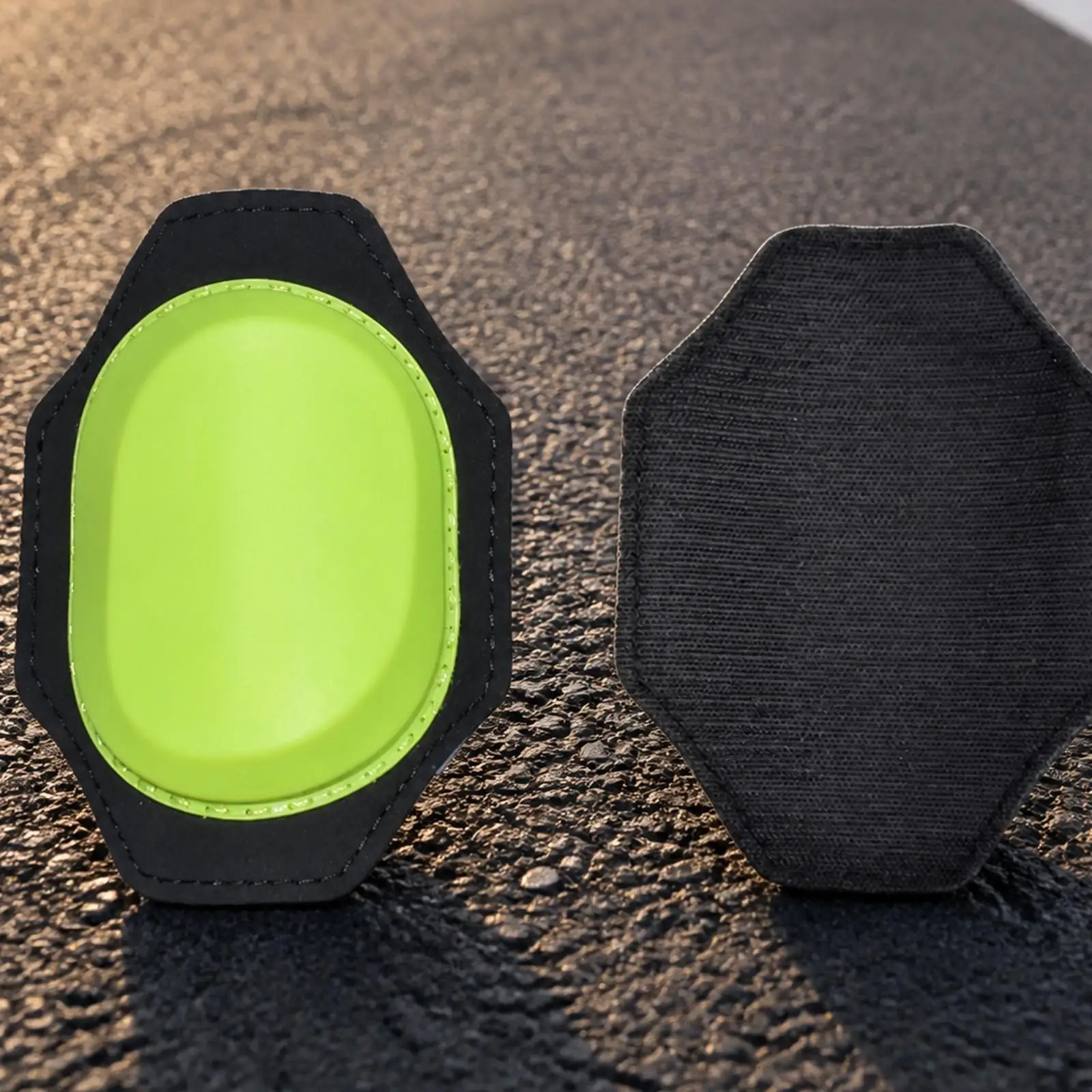 Nylon Knee Sliders for Motorcycle Racing Gear Durable Protector Pads with Fastening for Pants