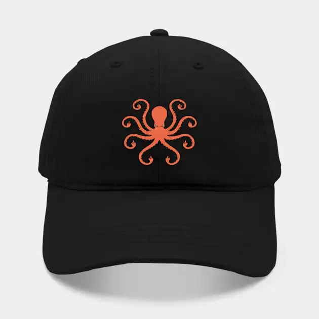 Octopus Middle Fingers Hat For Men Women Summer Outdoor Sun Baseball Hats New Fashion Hat