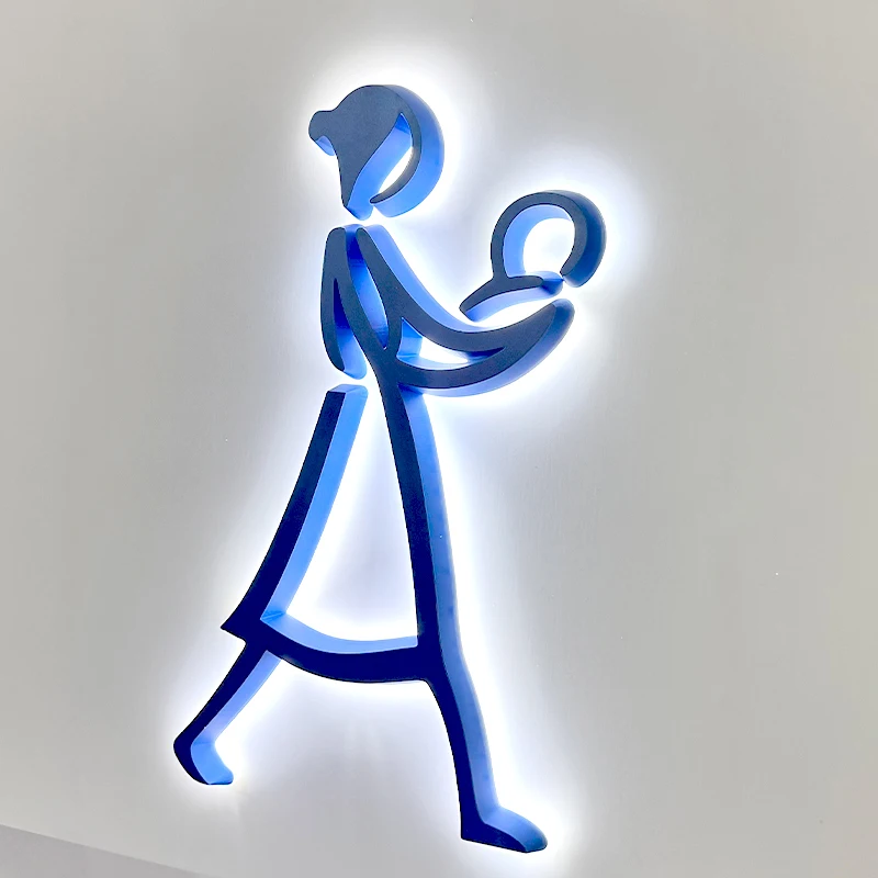 Mini Light Emitting Diode Logo
