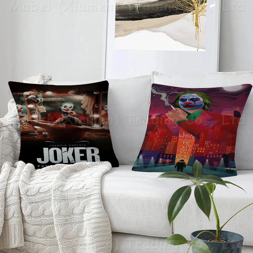 J-Joaquin P-Phoenix J-Joker Cushion Cover Pillowcase Upholstery Sofa Throw Pillow Home Decor Pillowcas