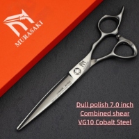 Professional Hairdressing Scissors，Hair cutting machines，Dull Polish VG10 Cobalt Steel，6.0-6.5-7.0 inches Barbershop accessories