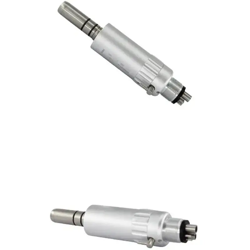 Micromotor Handpiece 4 Hole Lab Low Speed Air Motor Outer Channel Pneumatic Sanding Polishing Slow Head Lab Instruments