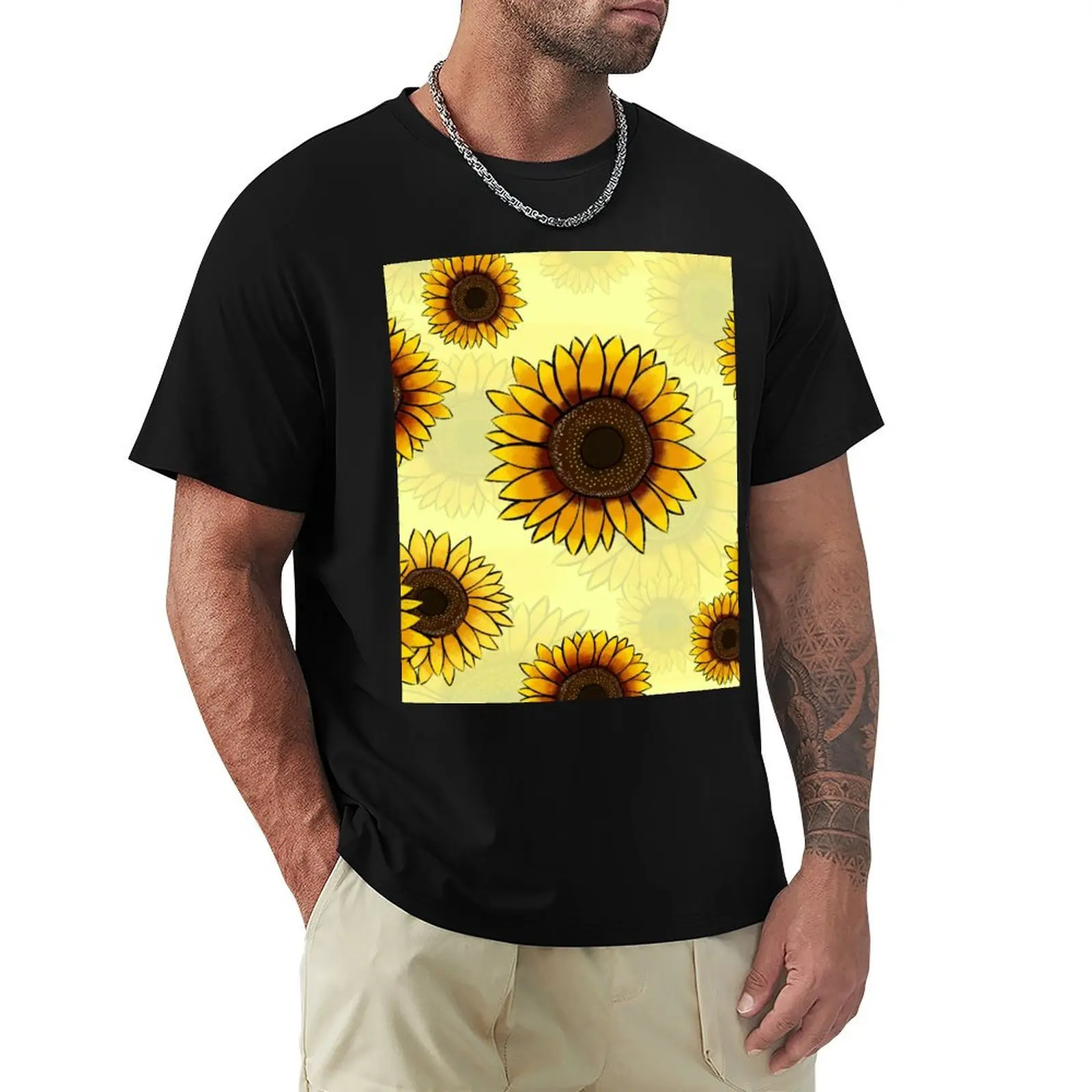 

Sunflowers T-Shirt new edition tees summer shirt Funny t-shirts compression shirt men