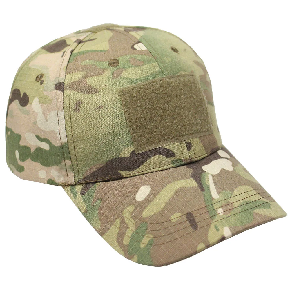 H Baseball Cap Camo Mens  Camouflage Sports Cap Adjustable Hats for Hunting Fishing Outdoor Cool Army Military Sports Cap