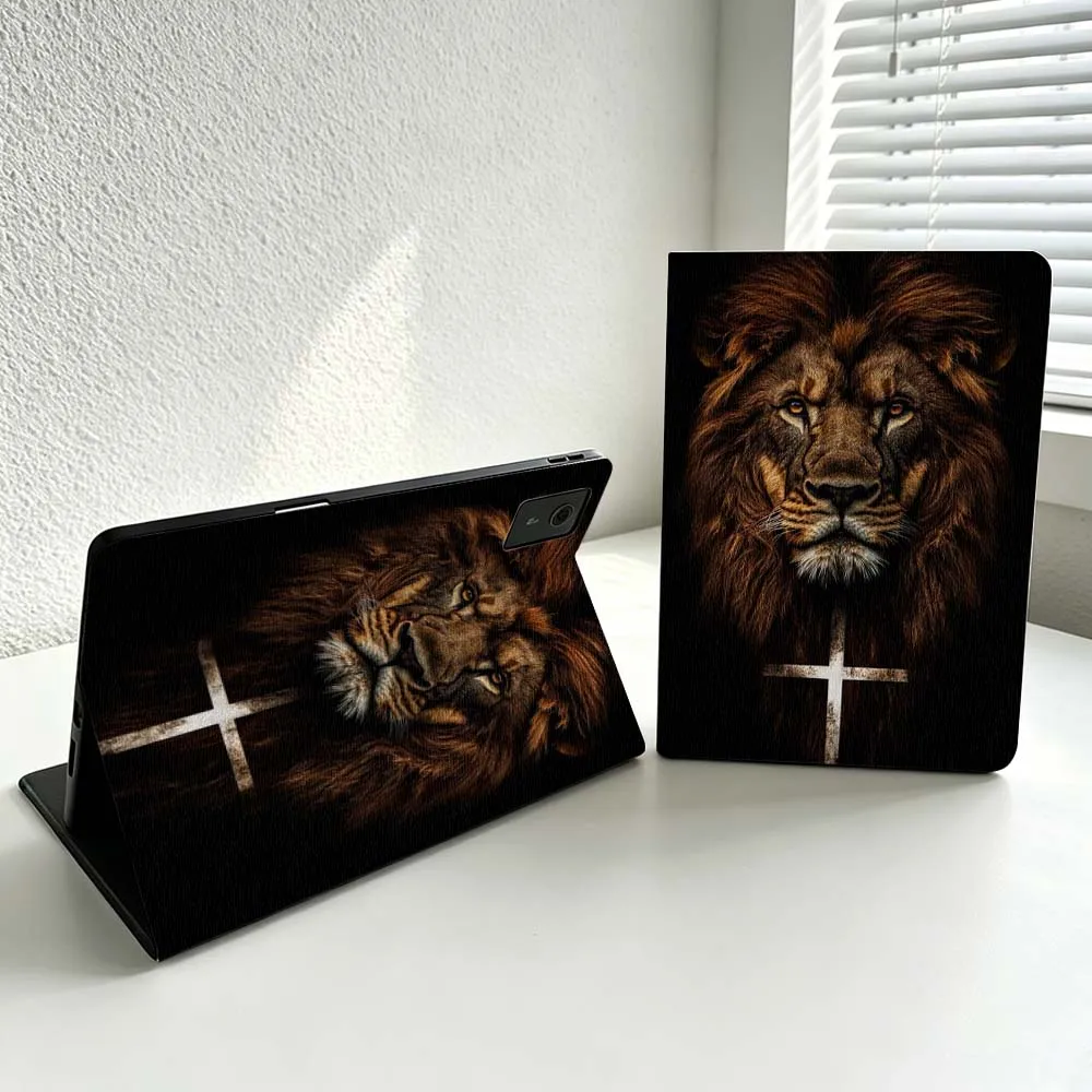 Lion Wearing Crown For Lenovo Xiaoxin Lenovo Tab Pad Pro Plus K11 P12 M10 Legion Y900 Soft Inch Tablet Case Cover